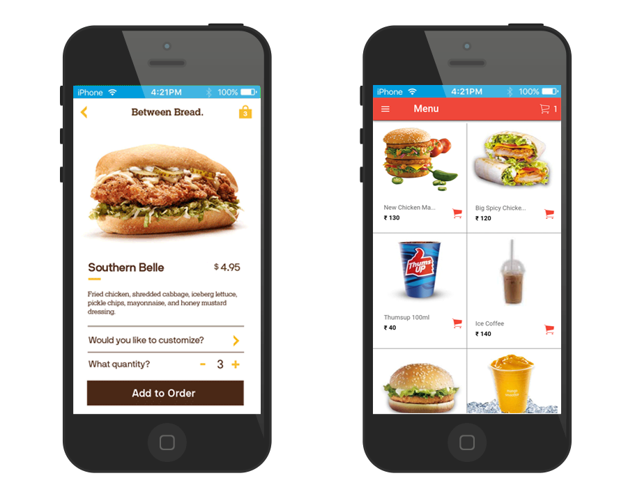 Mobile & Online Ordering From The Room, The Lobby, or the Road